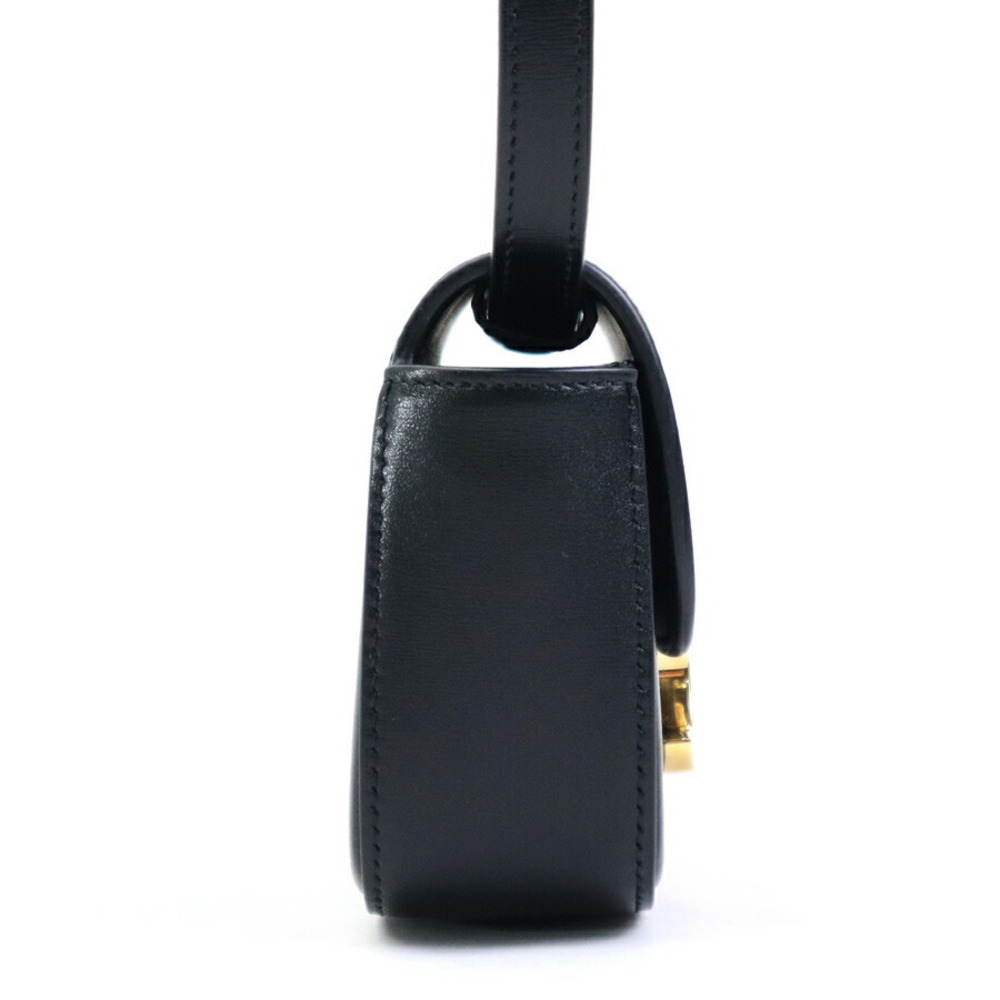 Celine Gold Bag Shoulder Crossbody Claude Black